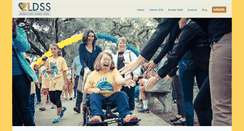 Desktop Screenshot of ldssga.org